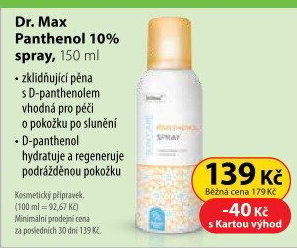 Panthenol sprej Dr.Max