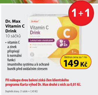 Sáčky Vitamín C Drink Dr.Max