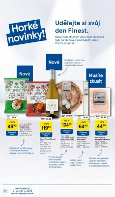 akční leták Tesco 2.7.2025-8.7.2025