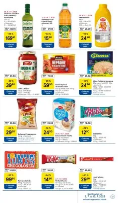 akční leták Tesco 2.7.2025-8.7.2025