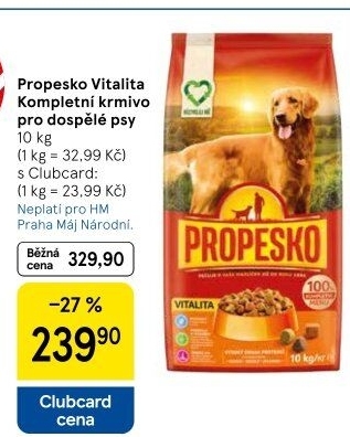 Granule pro psy Propesko