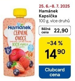 Kapsička ovocná Hamánek