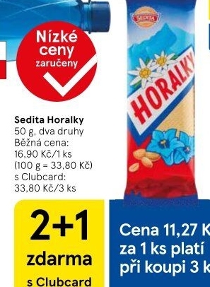 Oplatky Horalky Sedita