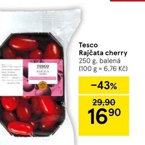 Rajčata cherry Tesco
