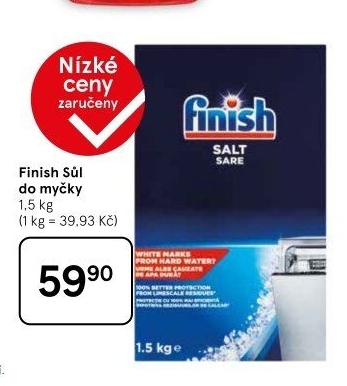 Sůl do myčky Finish