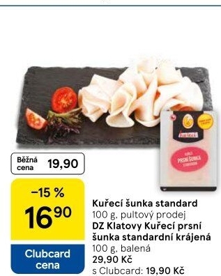 Šunka kuřecí standard