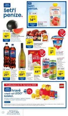 akční leták Tesco 2.7.2025-8.7.2025