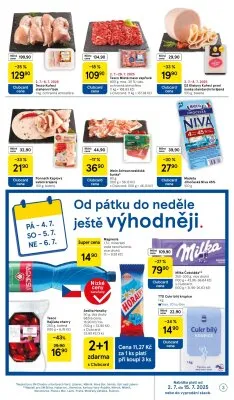 akční leták Tesco 2.7.2025-8.7.2025