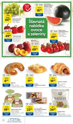 akční leták Tesco 2.7.2025-8.7.2025