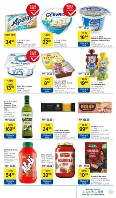 akční leták Tesco 2.7.2025-8.7.2025
