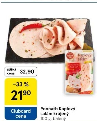 Kapiový salám Ponnath