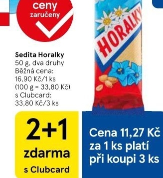 Oplatky Horalky Sedita