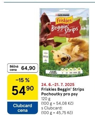 Pamlsky pro psy Beggin Strips Friskies