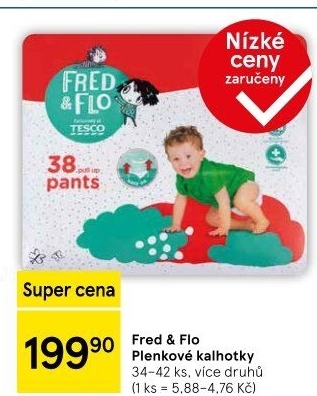 Pleny dětské Pants Fred&