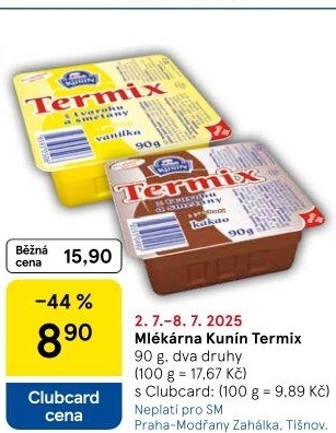 Termix Mlékárna Kunín