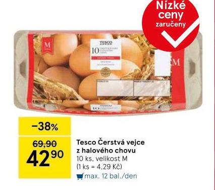 Vejce M Tesco