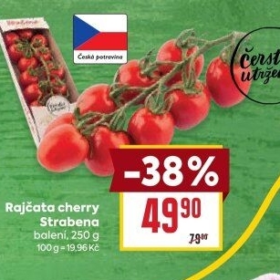 Rajčata cherry keříková Čerstvě utrženo