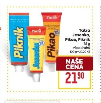 Tatra Jesenka, Pikao, Piknik