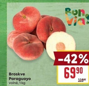 Broskve Paraguayo Billa Bonvia
