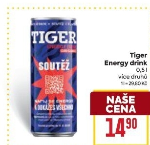 Energetický nápoj Tiger