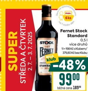 Fernet Stock Standard