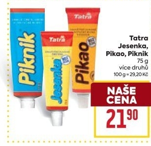 Mléko kondenzované Jesenka Tatra