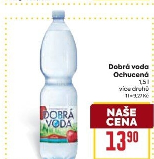 Ochucená voda Dobrá voda