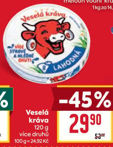 Sýr tavený Veselá kráva