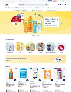 akční leták dm drogerie 2.7.2025-8.7.2025