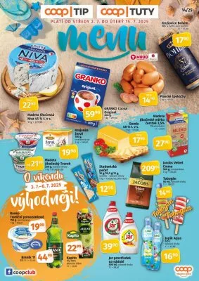 akční leták COOP 2.7.2025-15.7.2025
