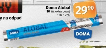 Alobal extra silný Doma