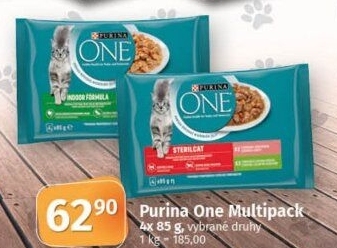 Kapsičky pro kočky One Purina