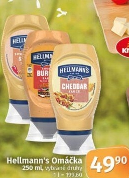 Omáčky Hellmann'
