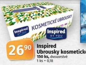 Papírové kapesníčky 2vrstvé Inspired By You - box