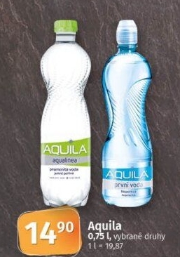 Přírodní voda Aquila