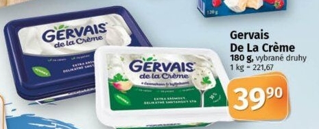 Sýr Gervais De La Créme