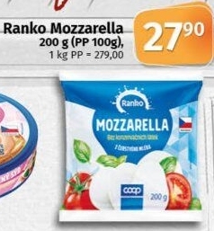 Sýr Mozzarella Ranko