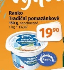 Tradiční pomazánkové Ranko