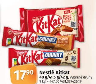 Tyčinka Kit Kat Nestlé