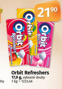 Žvýkačky Refreshers Orbit