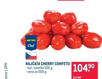 Cherry rajčata Metro Chef