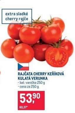 Rajčata cherry keříková