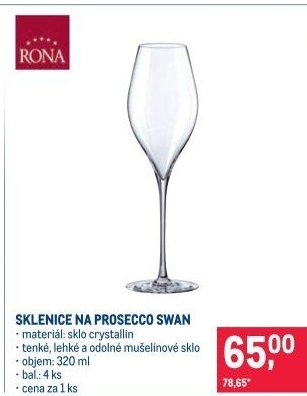 Sklenice na Prosecco Rona