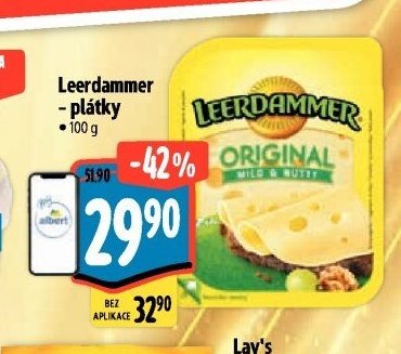 Leerdammer plátky