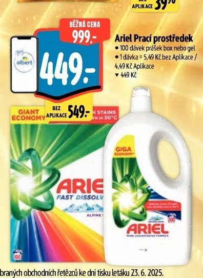 Ariel Prací prostředek