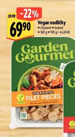 Garden Gourmet Vegan nudličky
