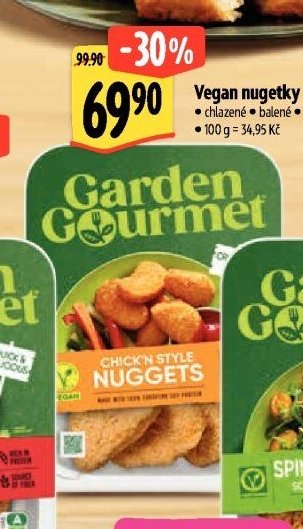Garden Gourmet Vegan nugetky