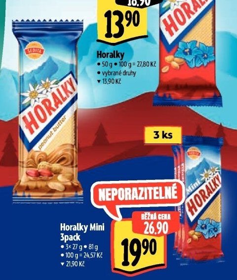Horalky Mini 3pack