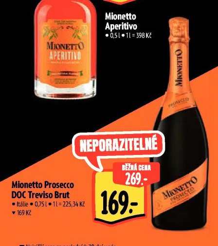Mionetto Prosecco DOC Treviso Brut