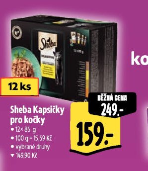 Sheba Kapsičky pro kočky